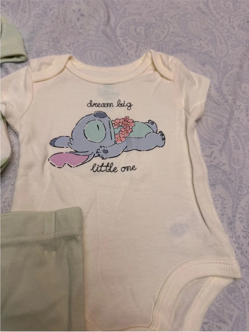 Disney Baby Stitch & Angel Infant 5 Piece Set